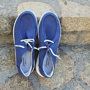 JSport by Jambu Kids Blue Moccasins